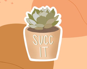 Succulent Magnet, Succ It Magnet, Plant Lover Gift, Car Magnet, Magnet for Fridge, Magnet for locker, Birthday gift for her, small gift,