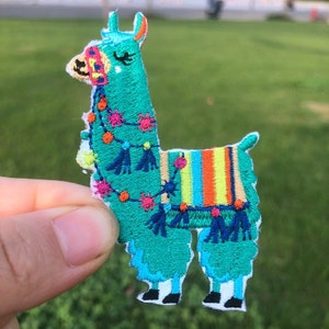 DnD Patches Iron on Patches Custom Patches Punk Patches CUTE LLAMA Patch Patch Flower Patches Jackets Patches for Jackets