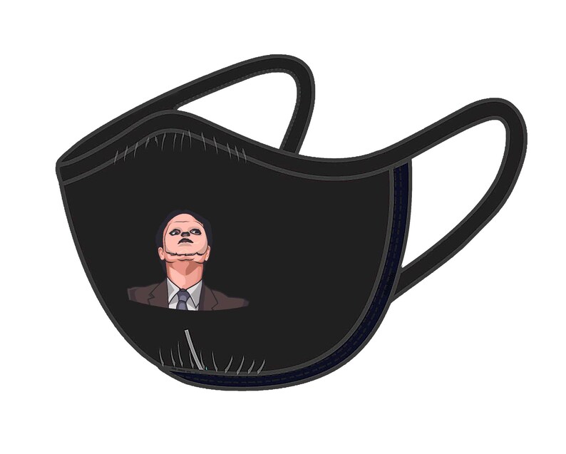Dwight Schrute CPR Mask Face Mask Dwight Schrute The Etsy