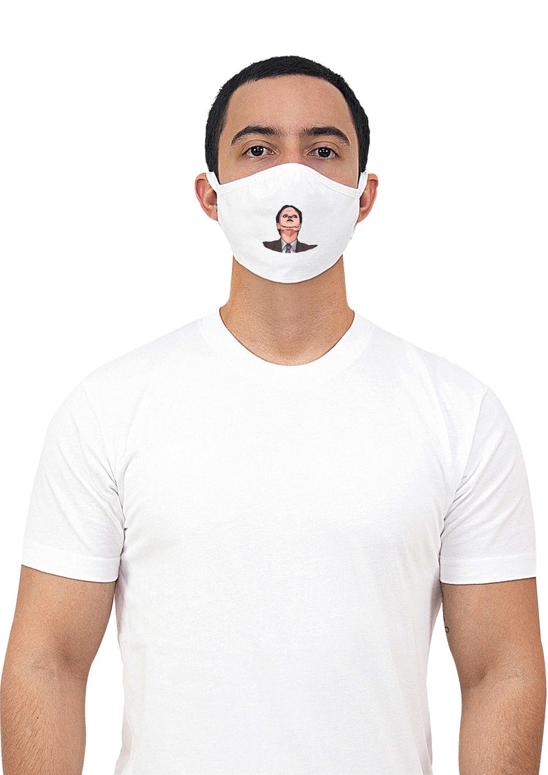 Dwight Schrute CPR Mask Face Mask Dwight Schrute The Etsy