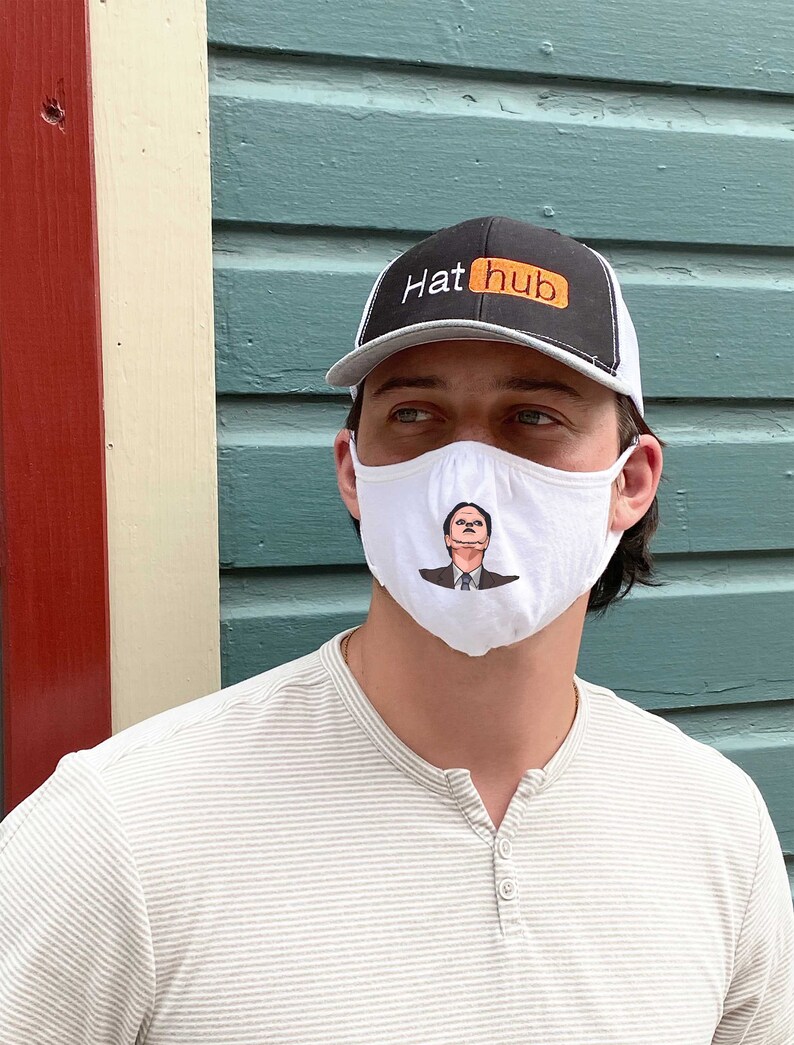 Dwight Schrute CPR Mask Face Mask Dwight Schrute The Etsy