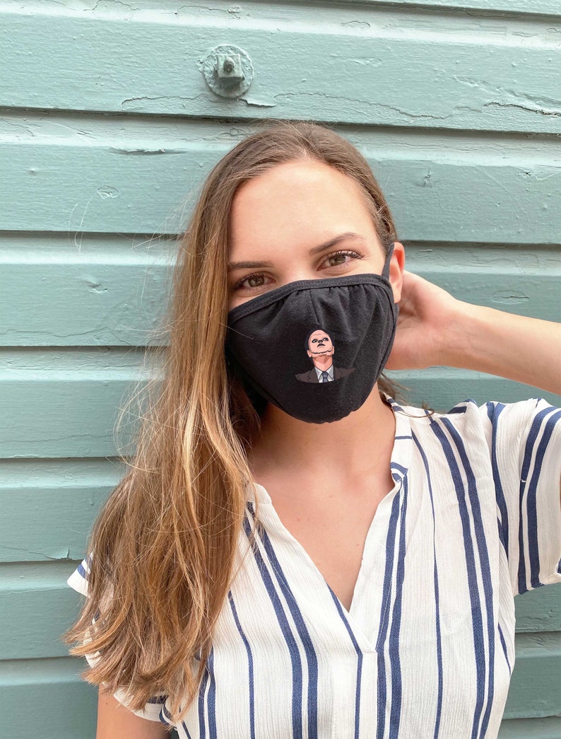 Dwight Schrute CPR Mask Face Mask Dwight Schrute The Etsy