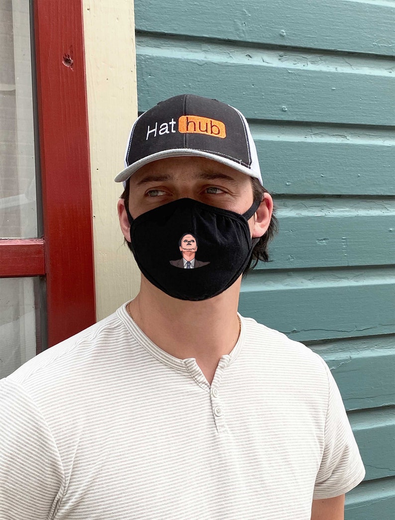 Dwight Schrute CPR Mask Face Mask Dwight Schrute The Etsy