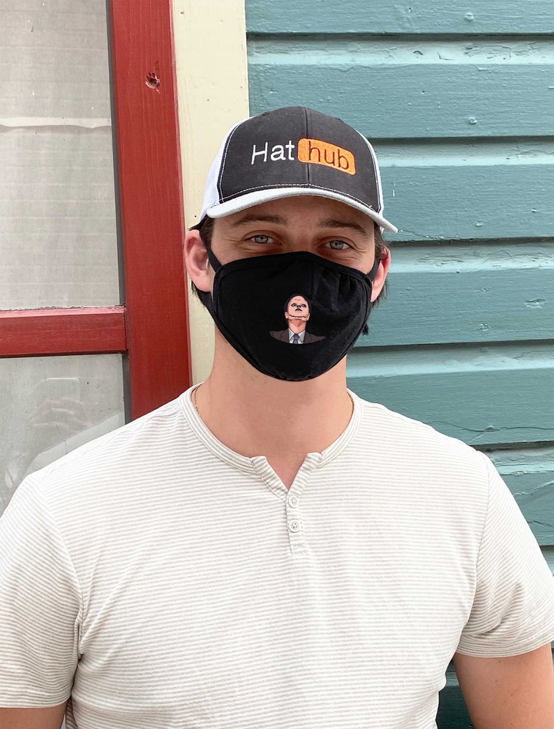 Dwight Schrute CPR Mask Face Mask Dwight Schrute The Etsy