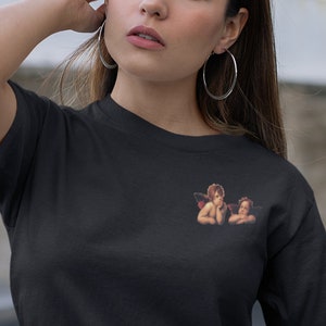 Angel Shirt | Cherub Shirt | Cupid Shirt | Guardian Angel Shirt | Indie Style | Indie Aesthetic Fashion | Angel T Shirt | Oversized Shirt