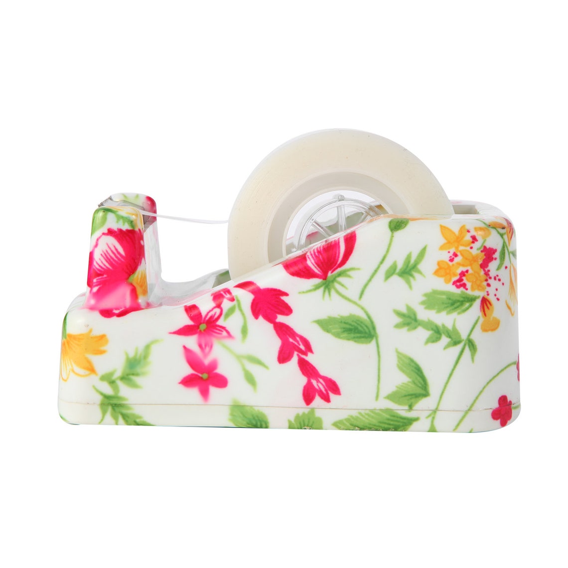 VIBRANZLAB Cute Tape Dispenser Floral Home Office Desk Etsy