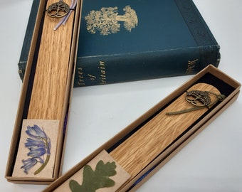 Tree of Life Wooden Bookmark Gift Boxed Book Accessory