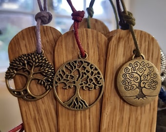 Bookmark Wood Oak Tree of Life