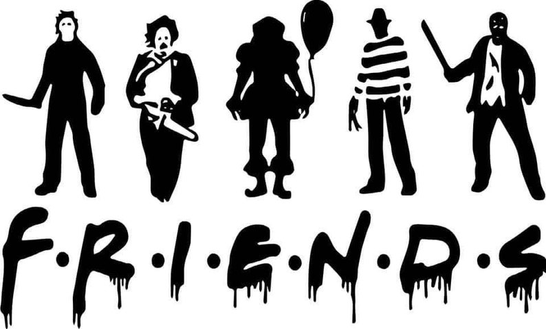 Free Free Friends Horror Svg Free 383 SVG PNG EPS DXF File