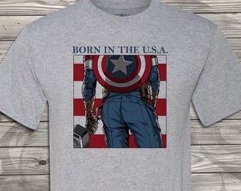 Captain America Shirt  Etsy