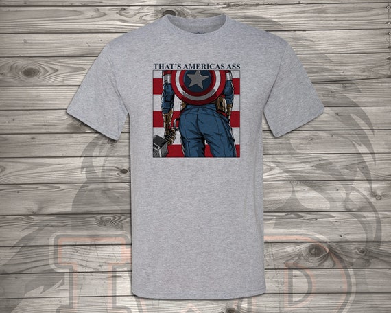 Americas Ass Avengers T Shirt | Etsy 