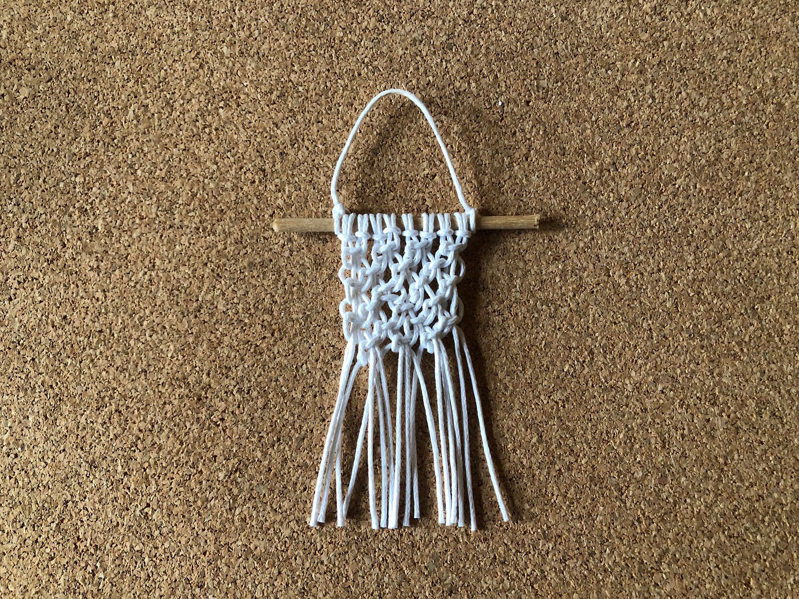 Handmade Macrame Wall Hanging for Your Dollhouse in 112 Scale Etsy