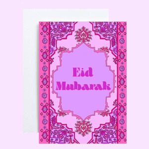 Eid Mubarak Grußkarten A6, Umschläge inklusive