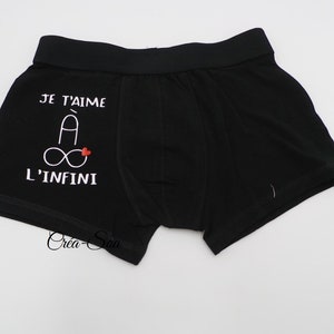 Personalized men's boxer multiple choice, men's gift idea, unique and original boxer, personalized men's panties, men's underwear