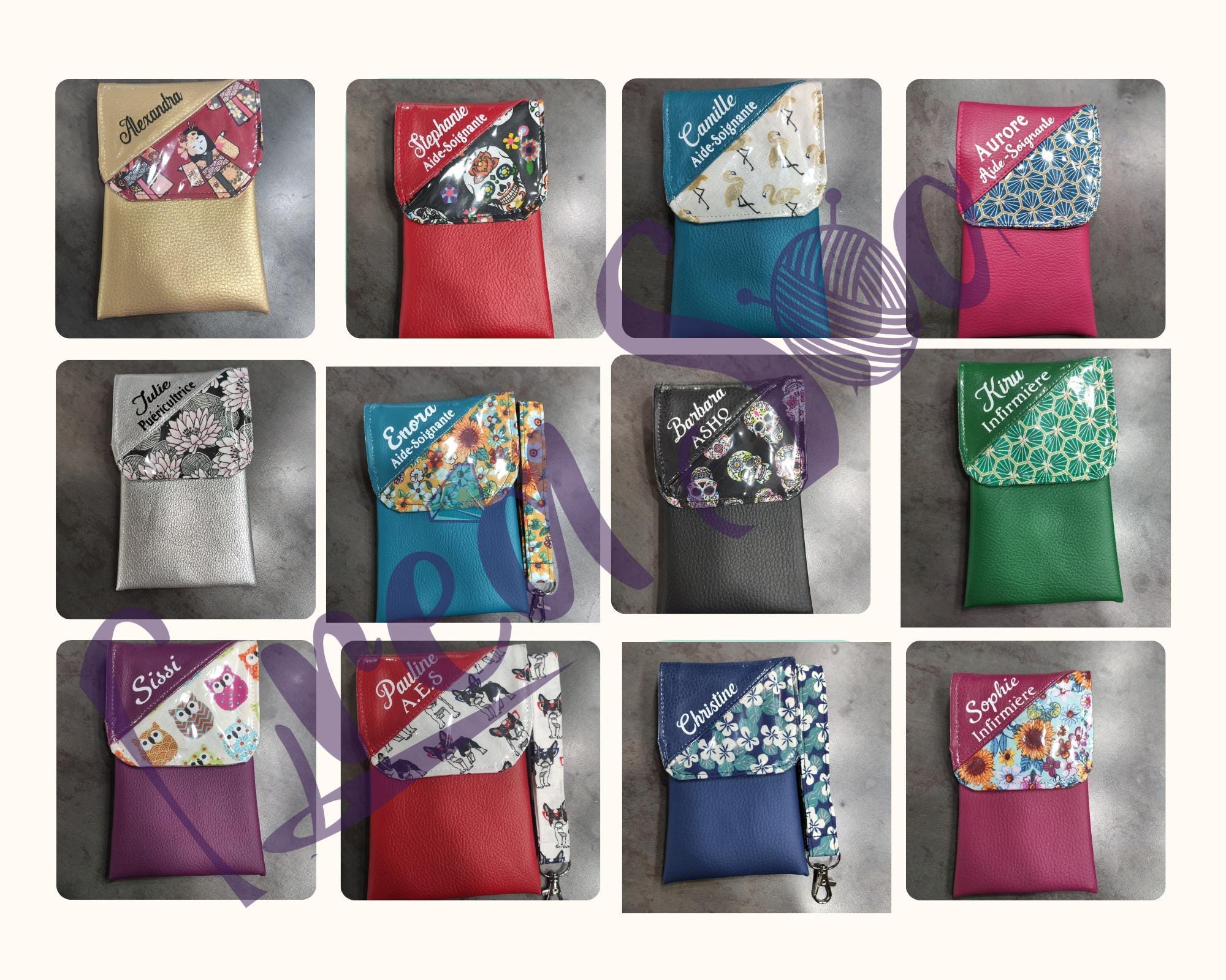 Pochette infirmière personnalisée France
