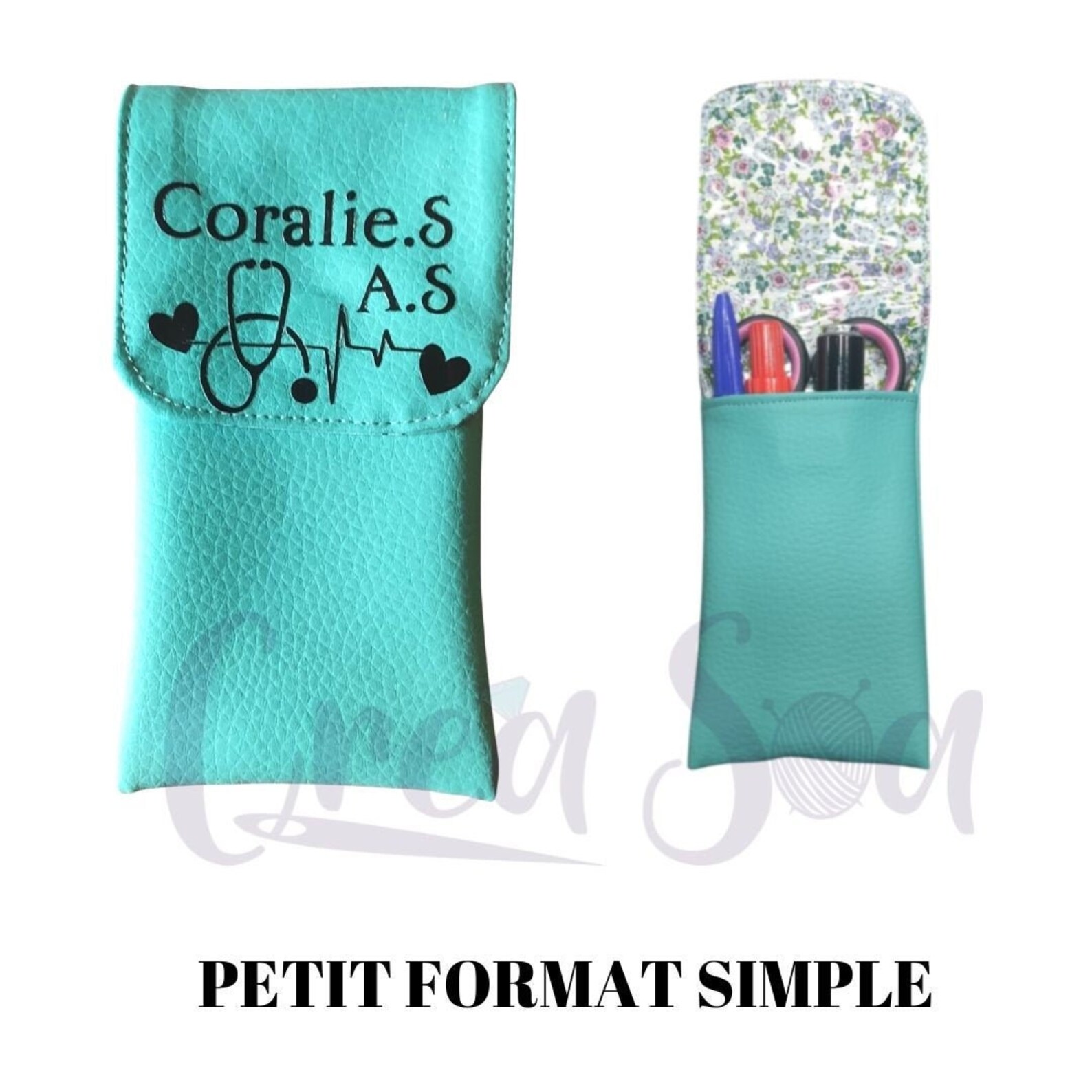 Pochette stylo infirmi?�re PETIT FORMAT aide-soignante stylo - Etsy France