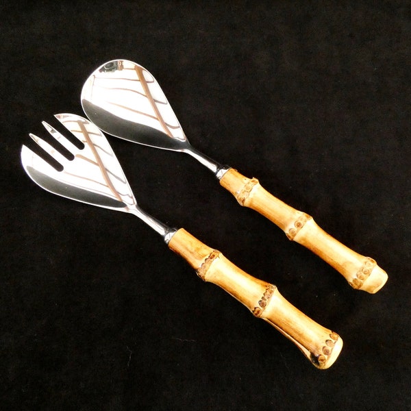Bamboo Flatware Etsy