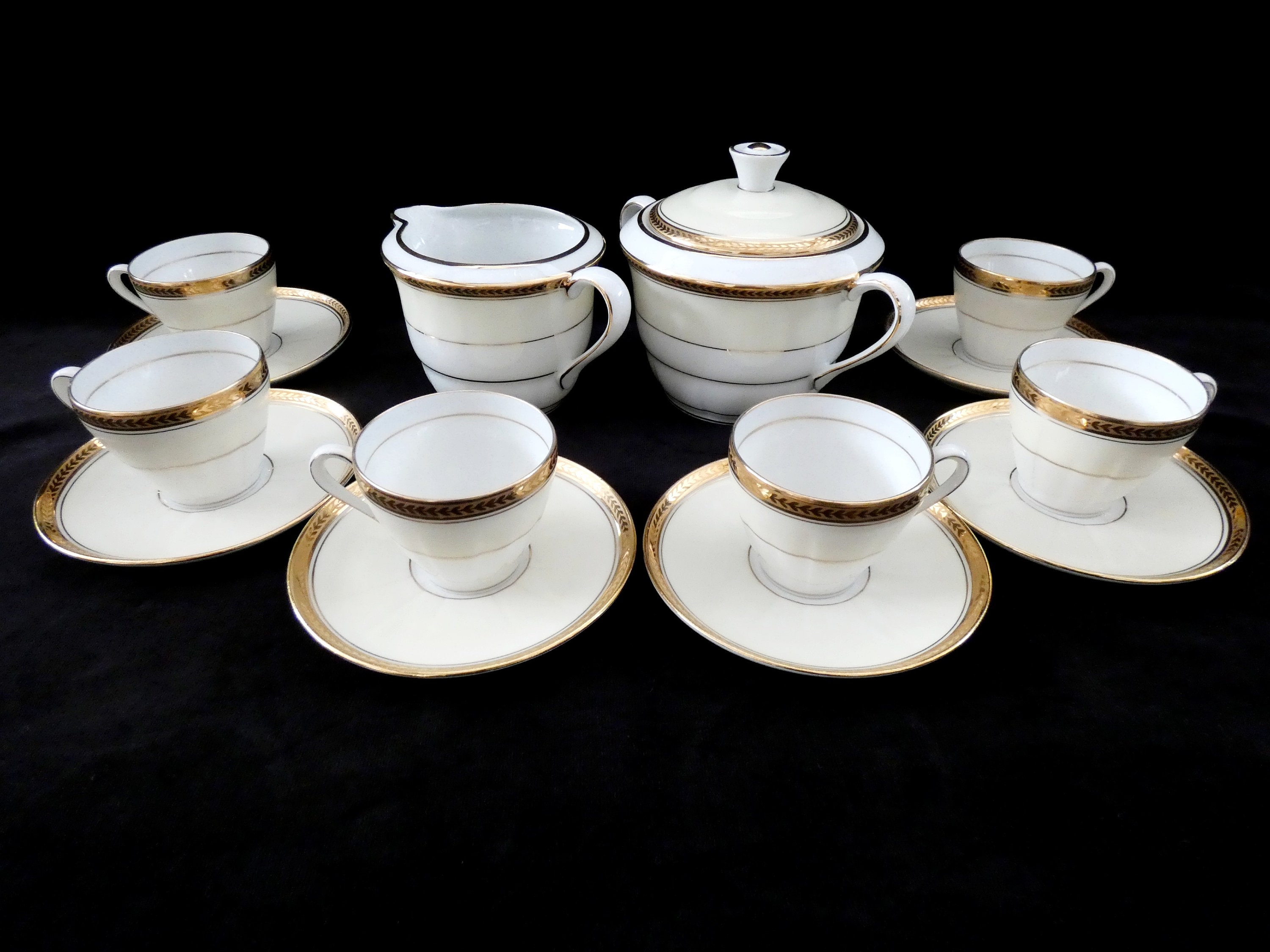 Limoges Coffee Set, Vintage French Coffee Service Limoges China