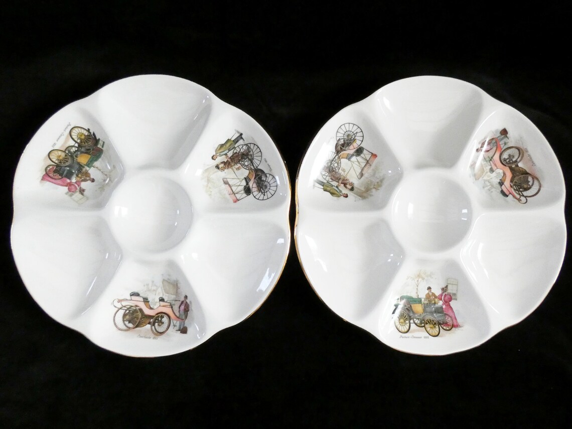 2 Rare Gien Oyster Plates White French Oyster Plate Decor Etsy