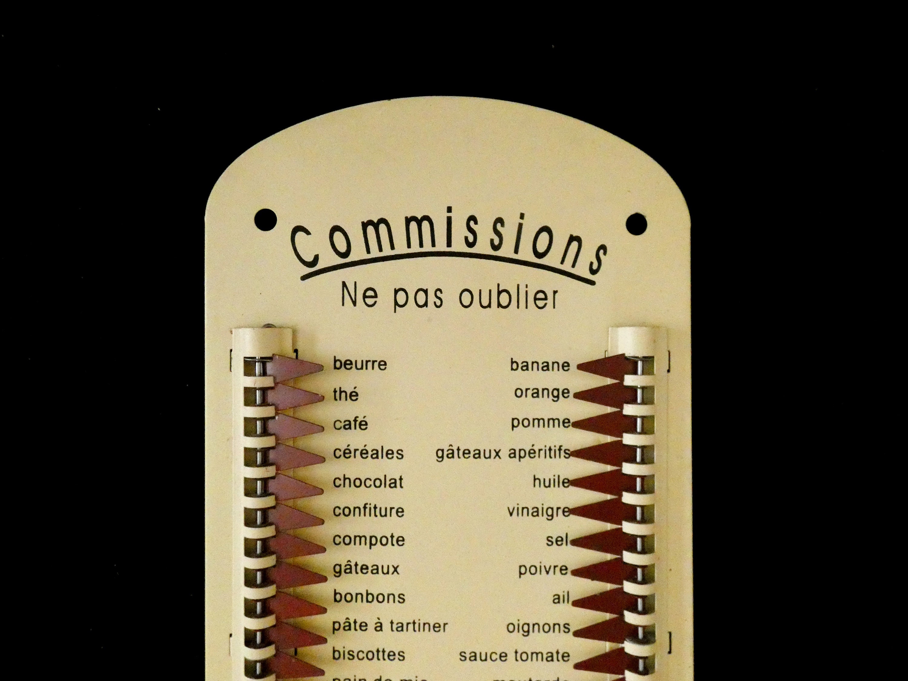Vintage Metal Shopping List French Grocery List Liste Des 40 OFF vintage-metal-shopping-list-french-grocery-list-liste-des-40-off