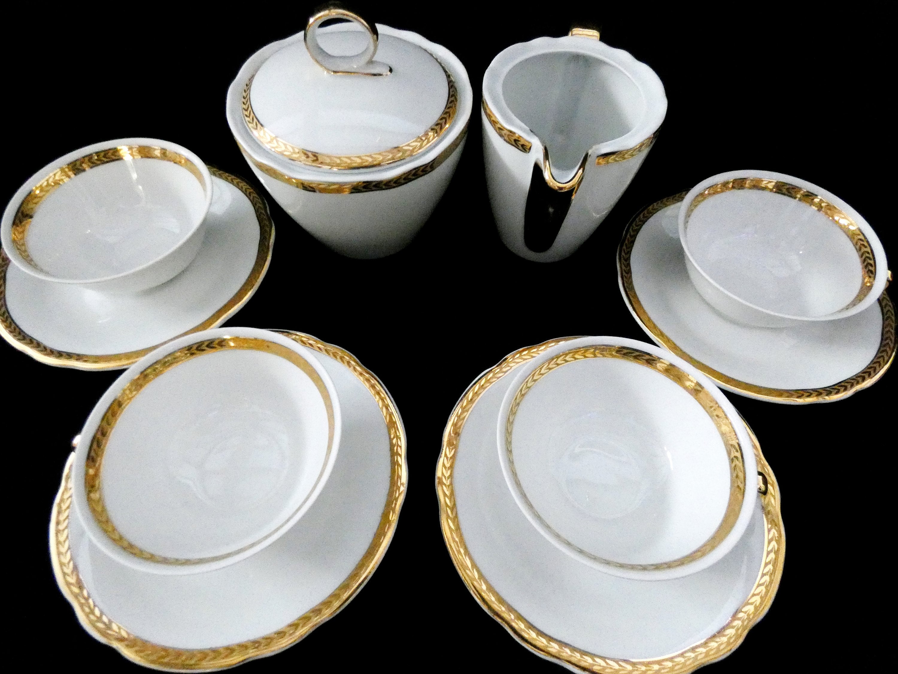 France luxury Coffee Set, CNP French luxury Porcelain Coffee Cups