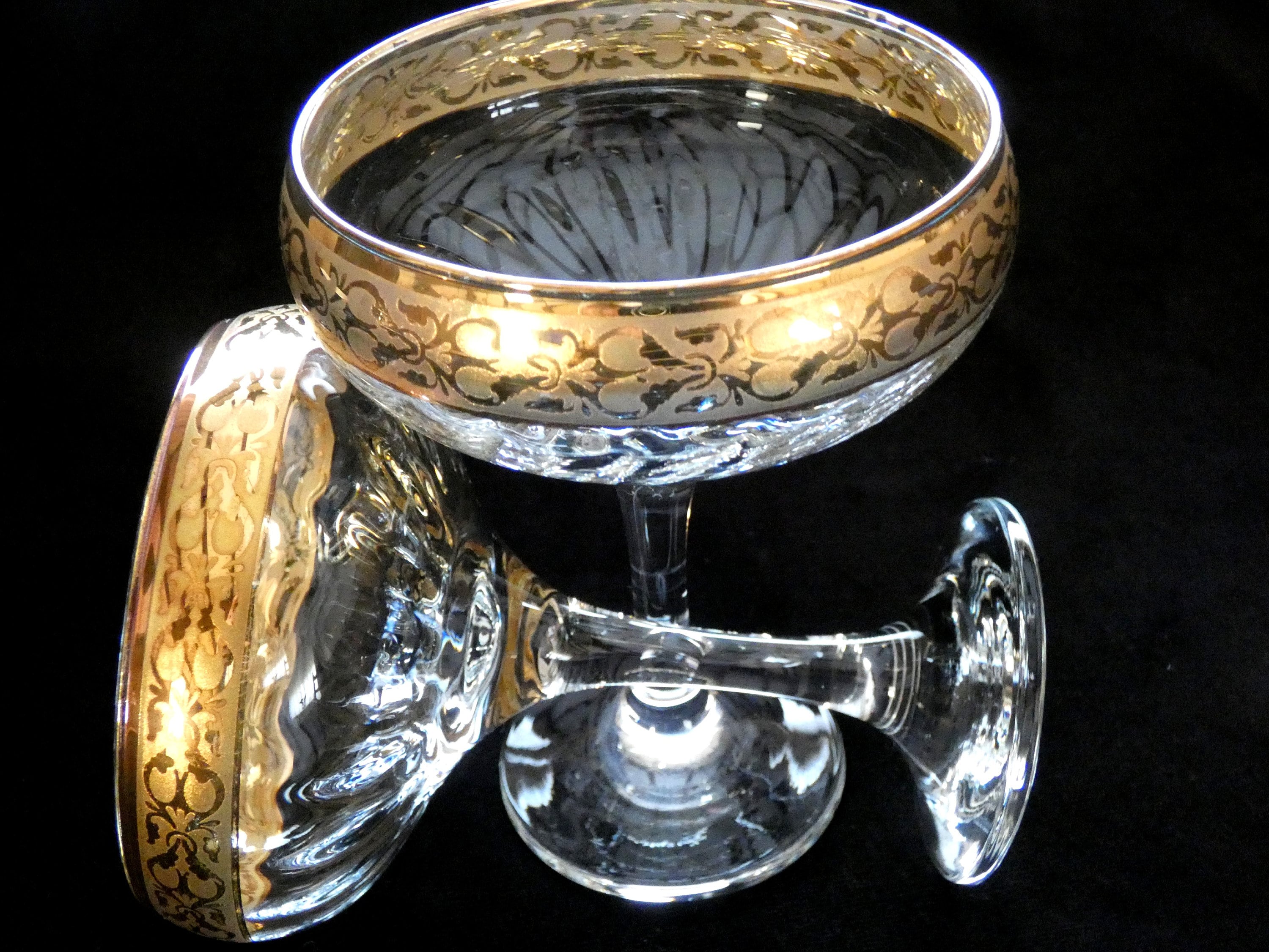 70's best sale champagne glasses
