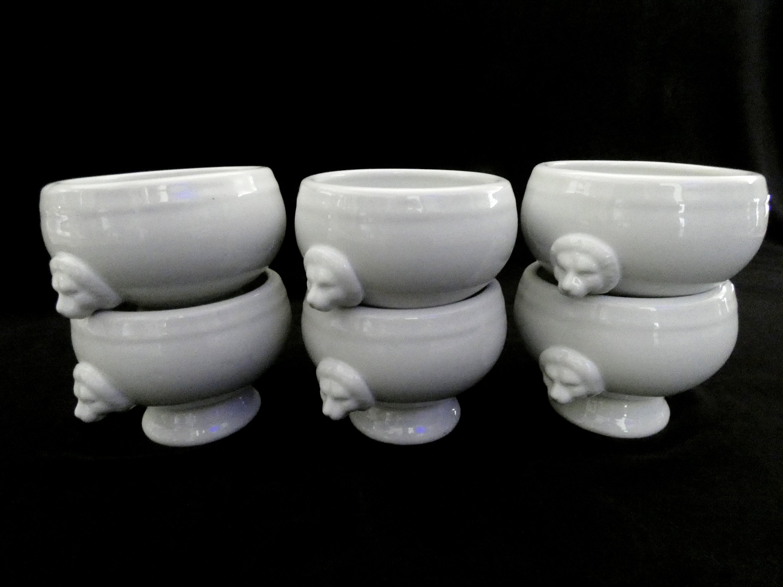 LYON Soup Bowl with Handles - White Porcelain, 14oz