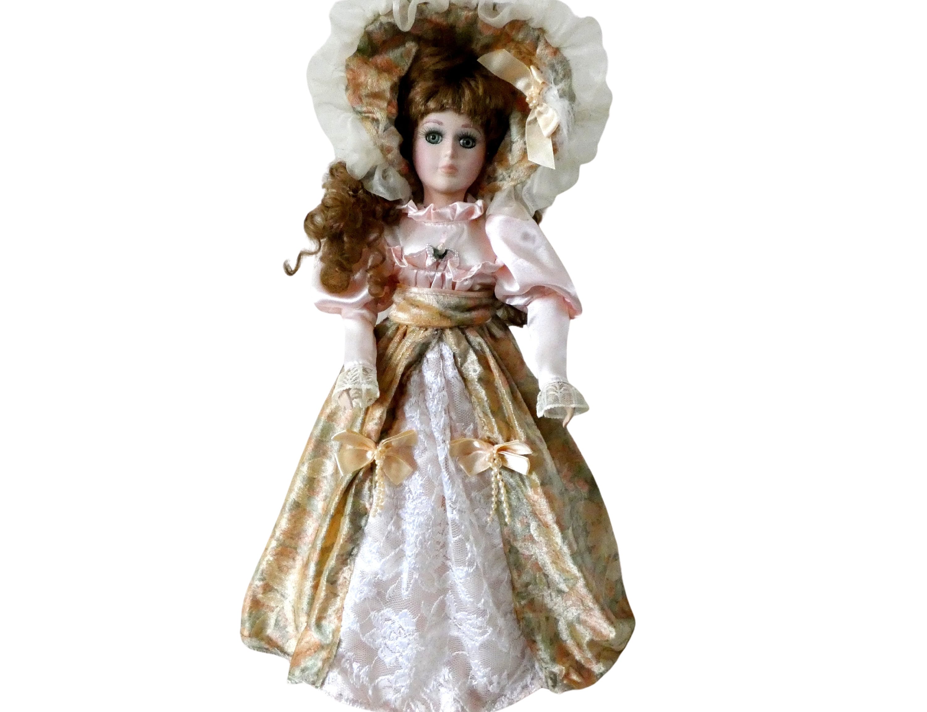 ビンテージ ドール Victorian porcelain doll - Etsy 日本