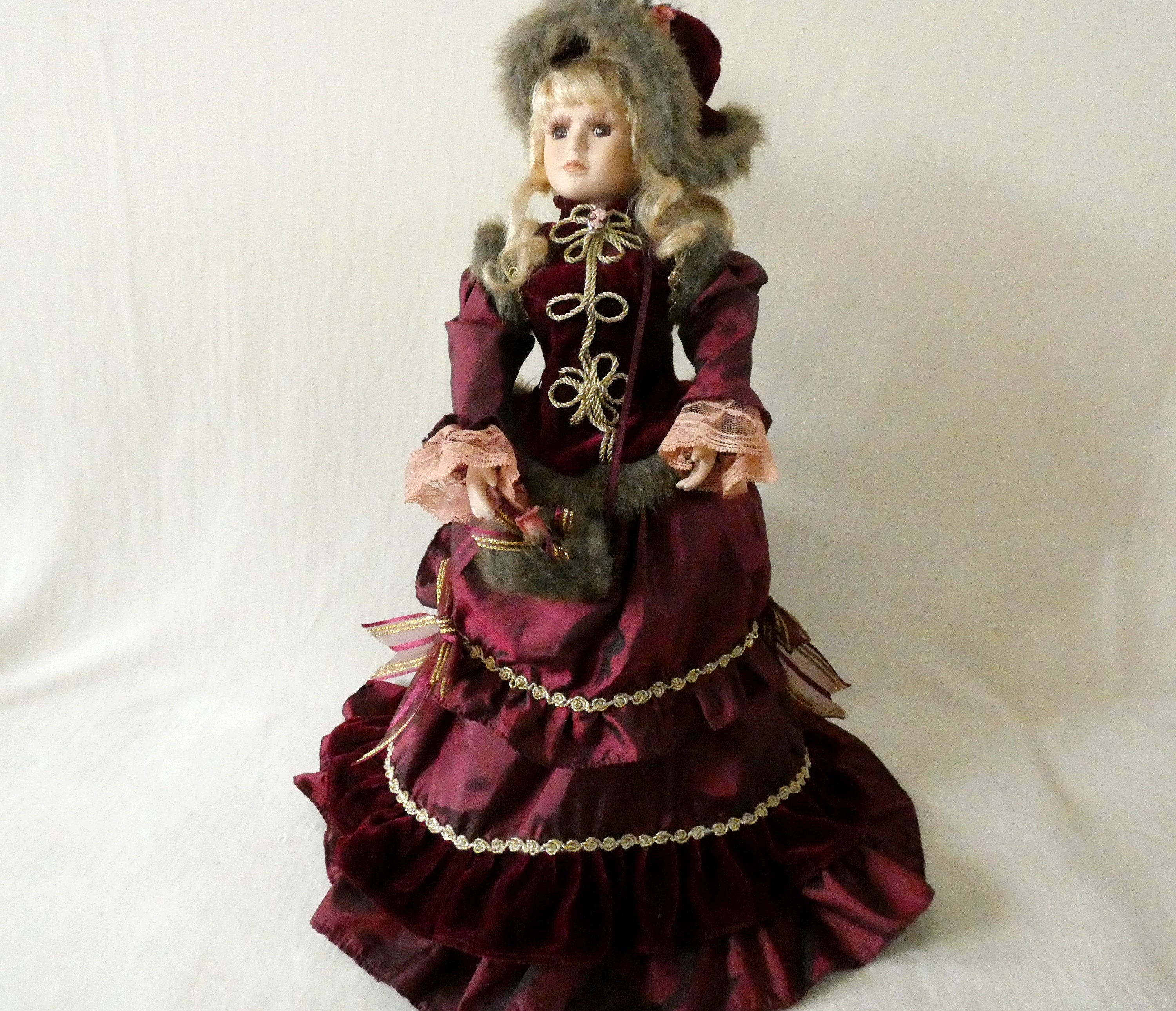 Buy Antique Doll Vintage Bisque Doll/big Vintage Doll/antique Online in  India 