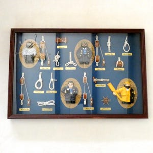Nautical Knot Board Display - Etsy