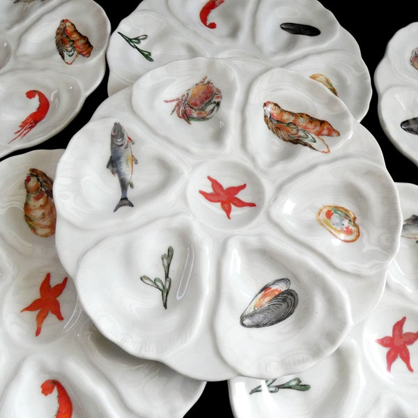 Oyster Plate - Etsy