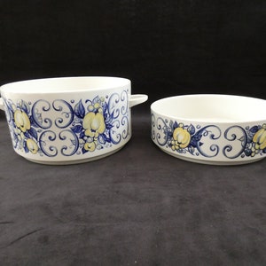 Villeroy and Boch Cadiz, Villeroy and Boch large Casserole Dish and Round Vegetable Bowl, Villeroy and Boch Set