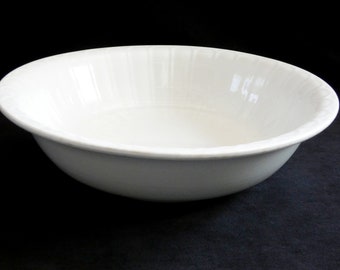 Ancien bol Boch Frères La Louvière en majolique : plat de service en faïence belge