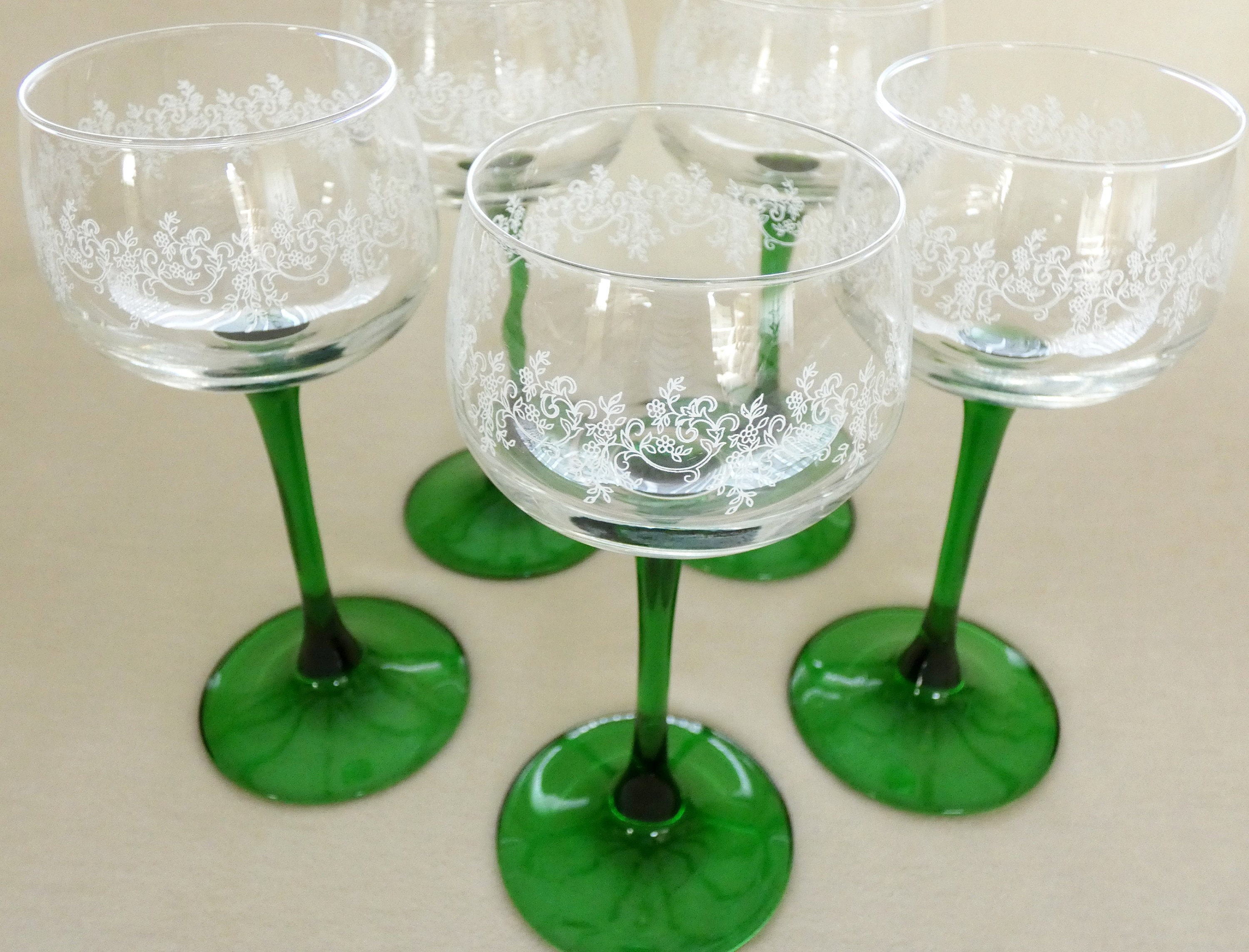16 oz Century Glass Set in Verde – Gemini