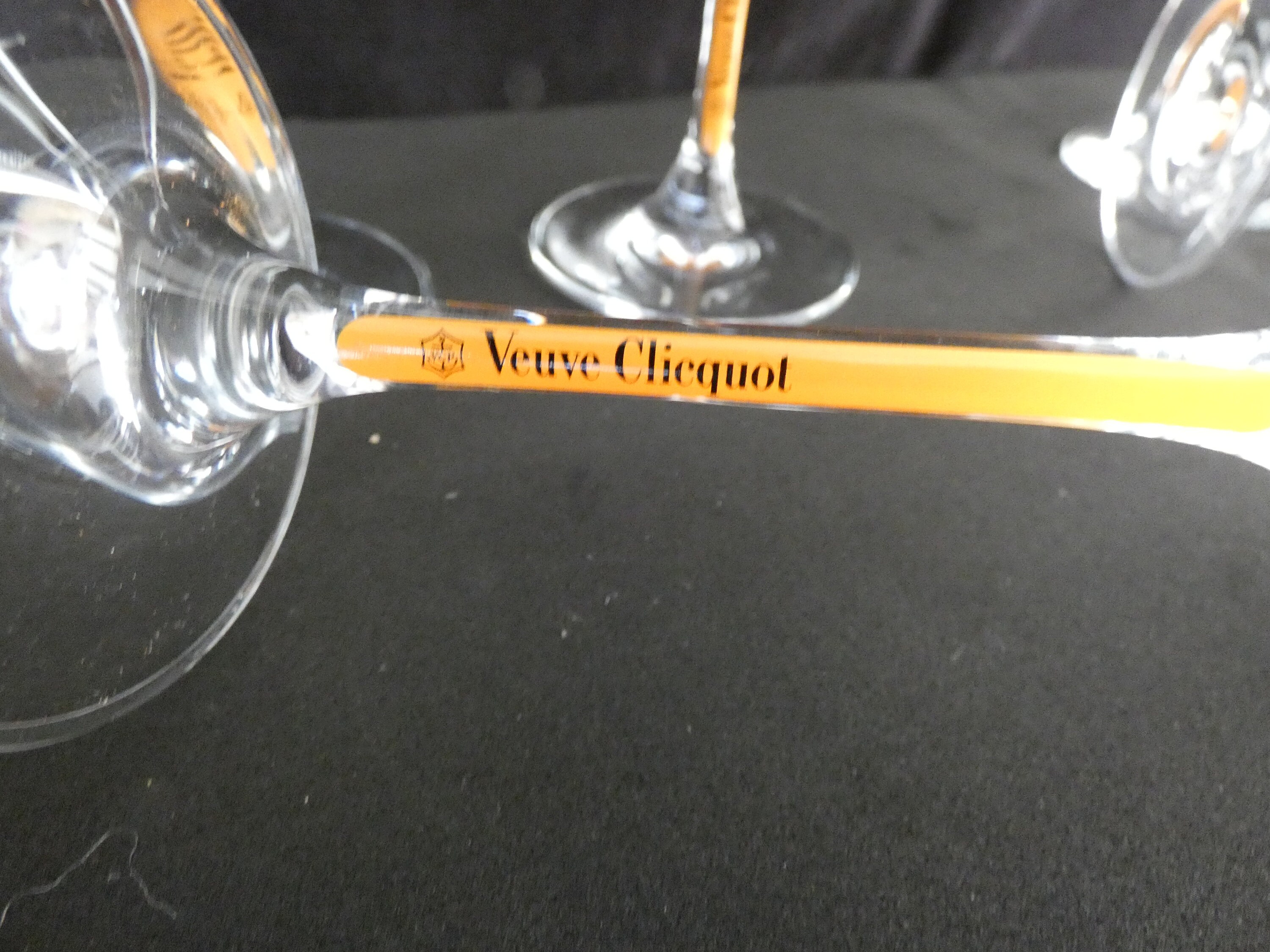 Mel & Rose  Veuve Clicquot VEUVE CLICQUOT BRUT YELLOW LABEL 6 BOTTLES 6  FLUTES