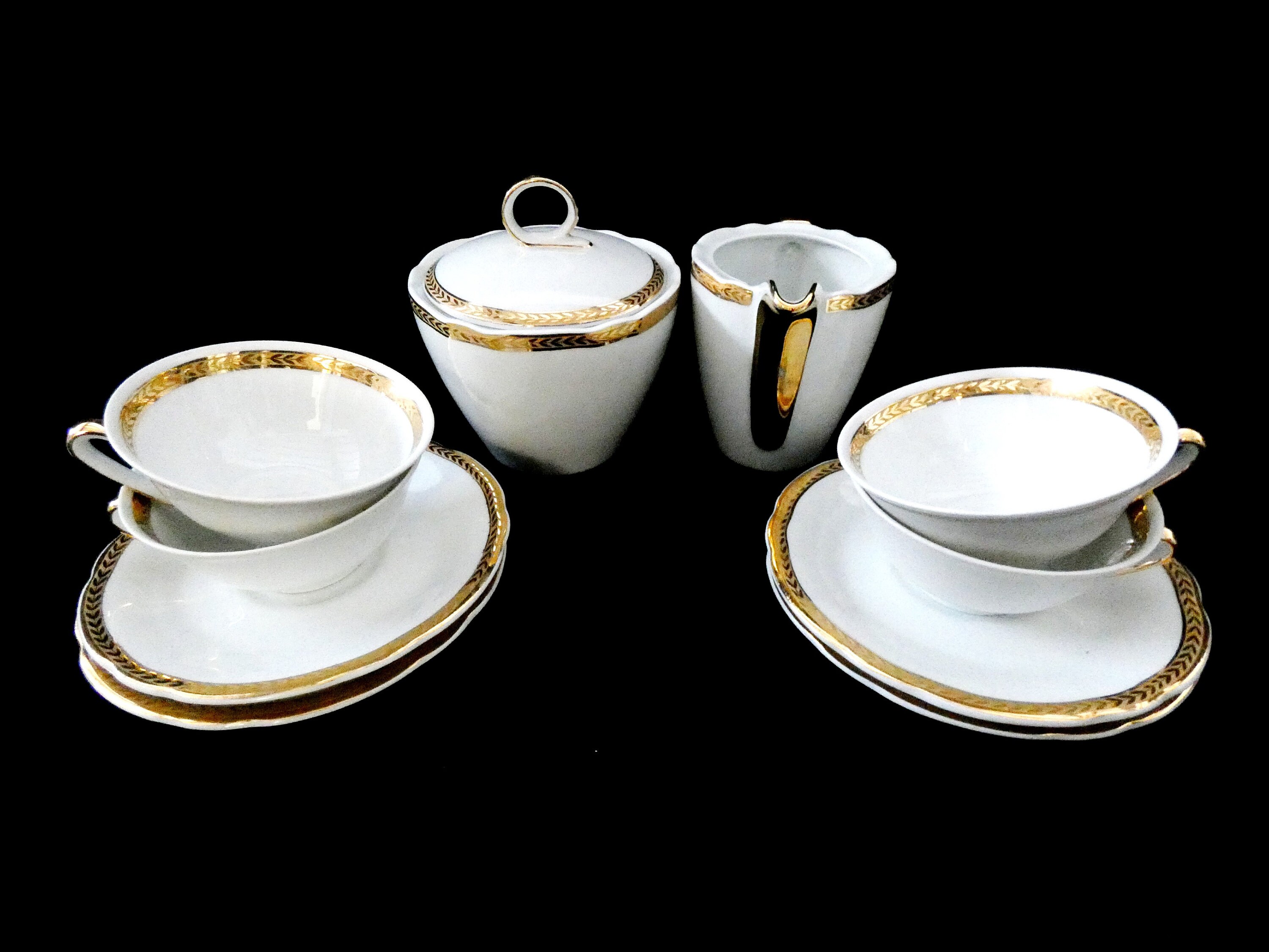 France luxury Coffee Set, CNP French luxury Porcelain Coffee Cups