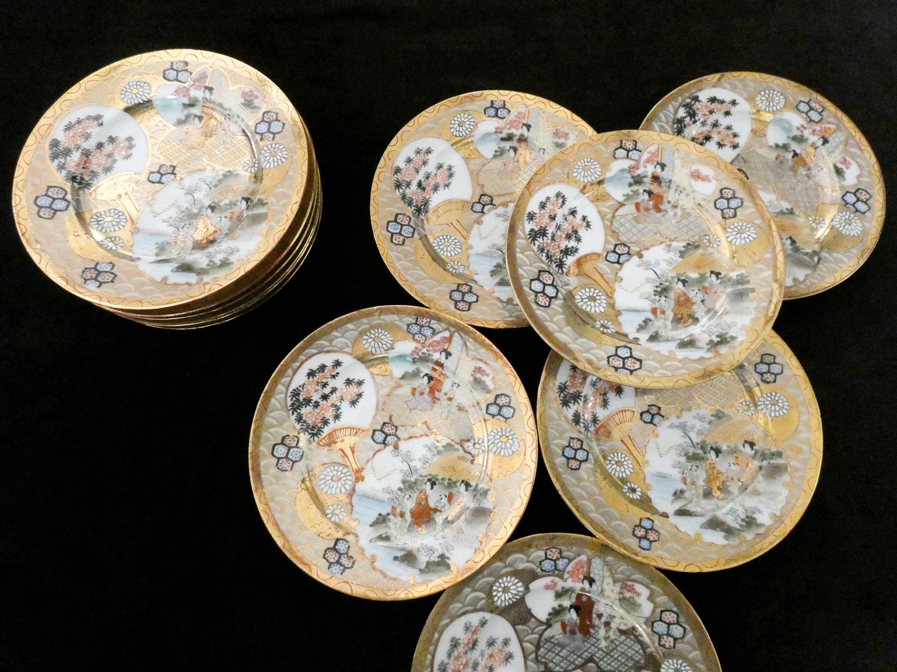 Old Japanese Plate - Etsy