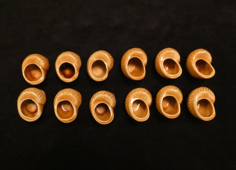 Vintage French Ceramic Snail Shells Baking Dish for Snails Etsy