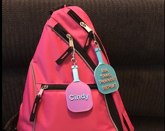 Adjustable Crossbody Backpack for Women and Men Water Bottle McEtt Pickleball Sling Bag Paddles Stores Pickleballs Personal Items and Travel Gear Adjustable Crossbody Backpack for Women and Men Water Bottle McEtt Pickleball Sling Bag Paddles Stores Pickleballs Personal Items and Travel Gear