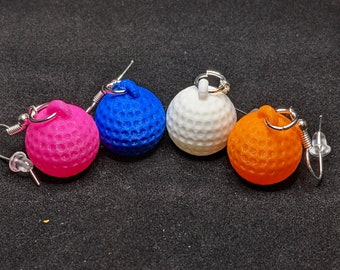 Golf Ball Earrings