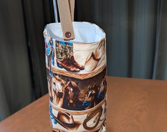 Reusable Car Trash Bags - Horses