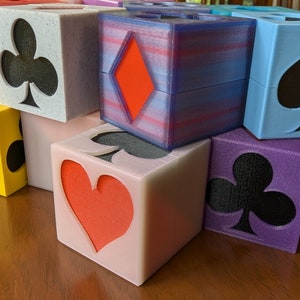 Card Suit Cubes