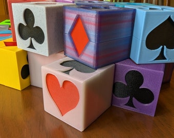 Card Suit Cubes