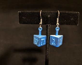 Dreidel Earrings