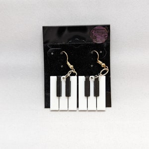 Piano Keys Earrings