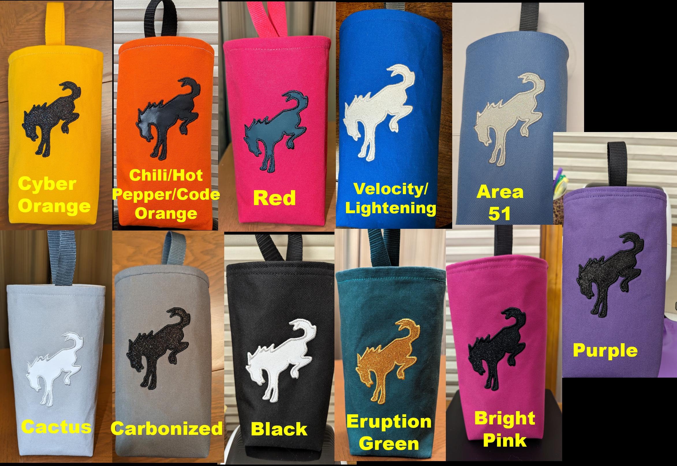 Bronco Car Resusable Trash Bag