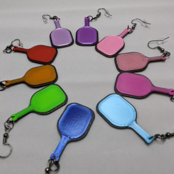 Pickleball Paddle Earrings