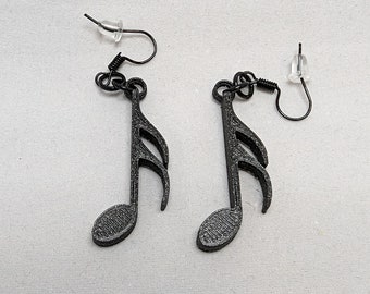 Sixteenth Note Earrings
