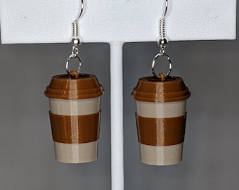 Coffee Cup Earrings