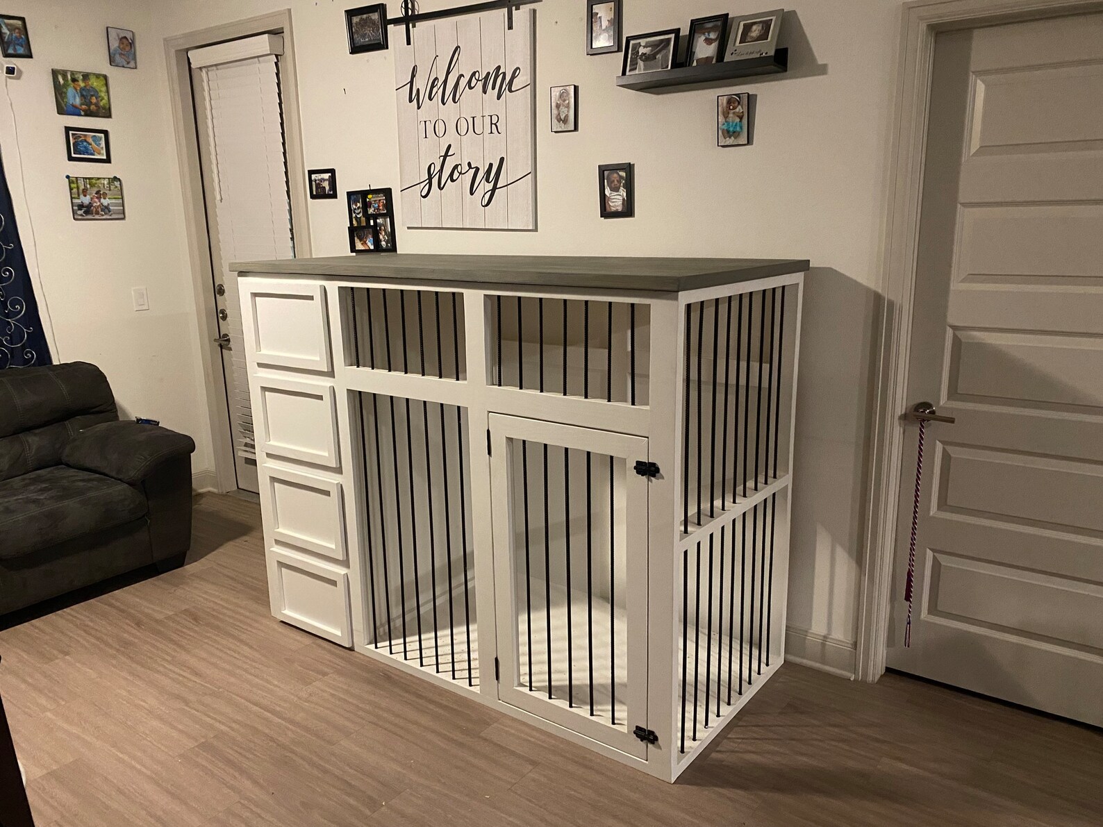Custom Extra Extra Large Dog Kennel Etsy